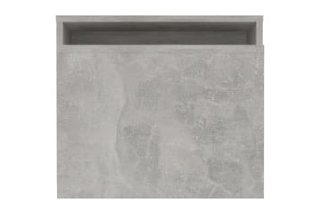Sohvapöytäsarja betoninharmaa 100x48x40 cm lastulevy - Harmaa - Huonekalut - Pöytä & ruokailuryhmä - Sohvapöytä
