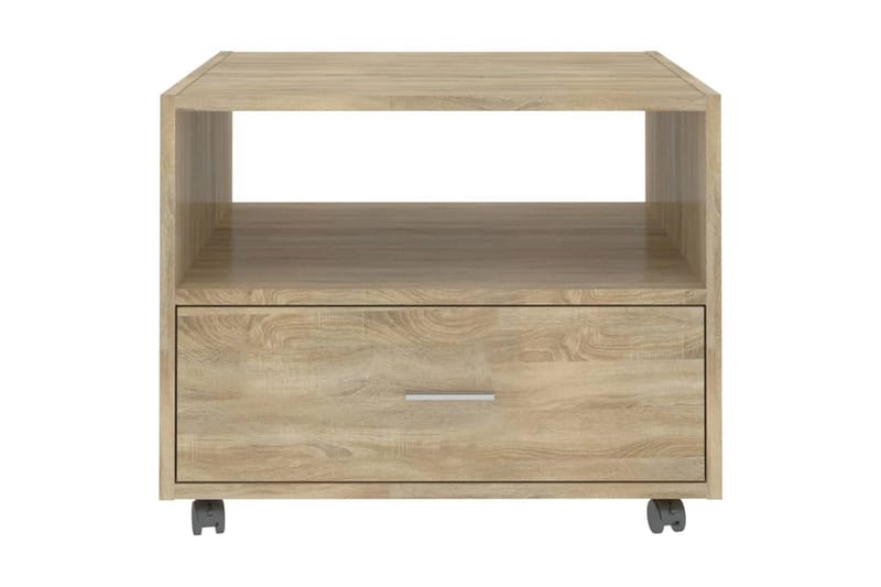 Sohvapöytä Sonoma-tammi 55x55x40 cm tekninen puu - Ruskea - Huonekalut - Pöytä & ruokailuryhmä - Sohvapöytä