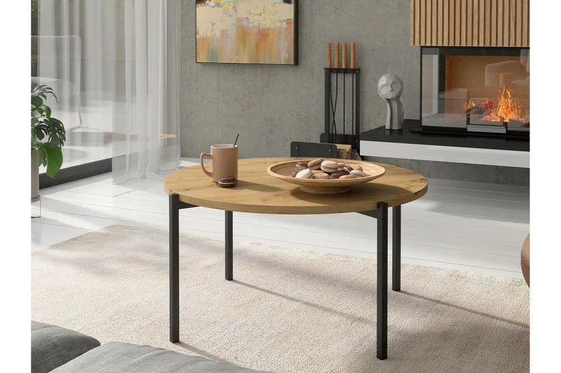 Staffin Soffbord Black - Huonekalut - Pöytä & ruokailuryhmä - Sohvapöytä