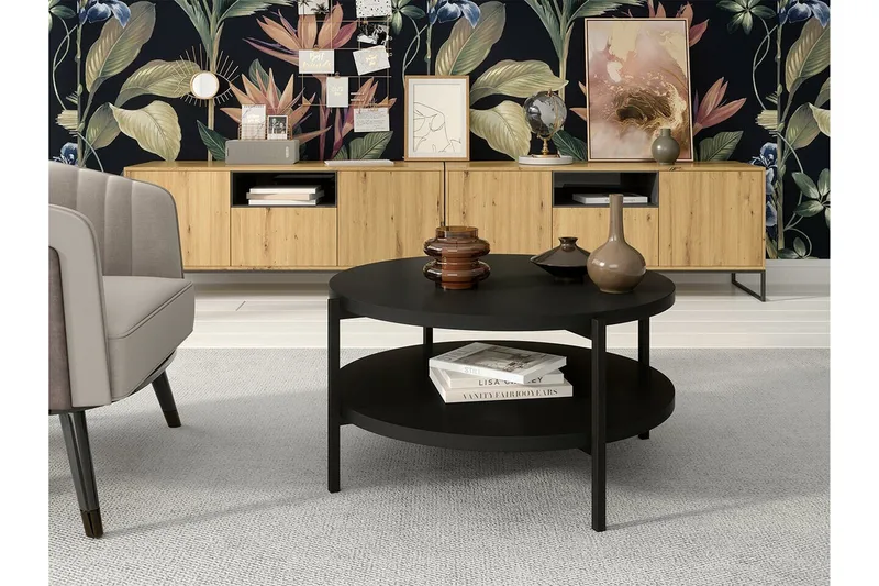 Staffin Soffbord Black - Huonekalut - Pöytä & ruokailuryhmä - Sohvapöytä