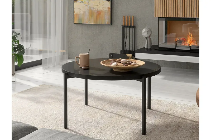 Staffin Soffbord Black - Huonekalut - Pöytä & ruokailuryhmä - Sohvapöytä