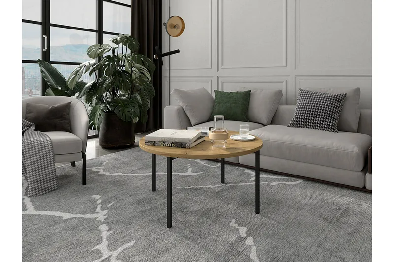 Staffin Soffbord Black - Huonekalut - Pöytä & ruokailuryhmä - Sohvapöytä