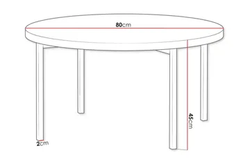 Staffin Soffbord Black - Huonekalut - Pöytä & ruokailuryhmä - Sohvapöytä