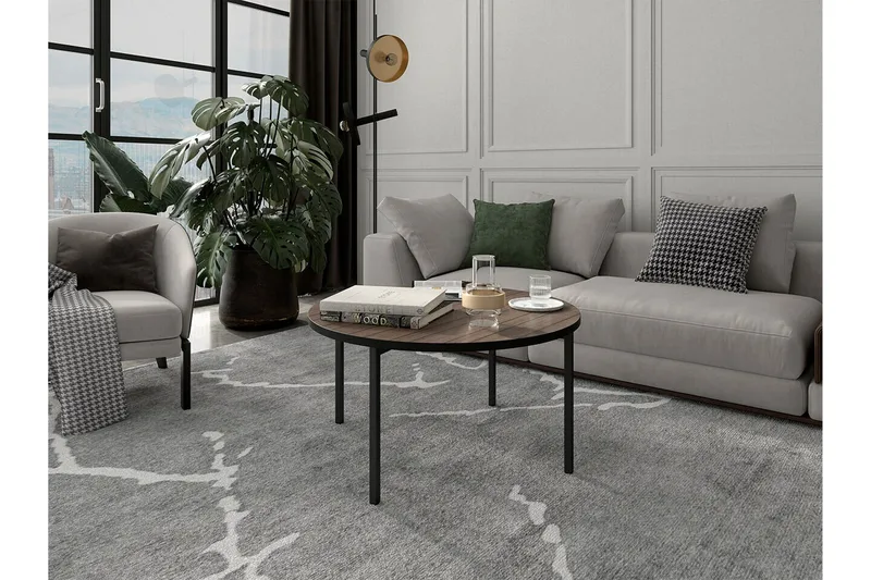 Staffin Soffbord Black - Huonekalut - Pöytä & ruokailuryhmä - Sohvapöytä