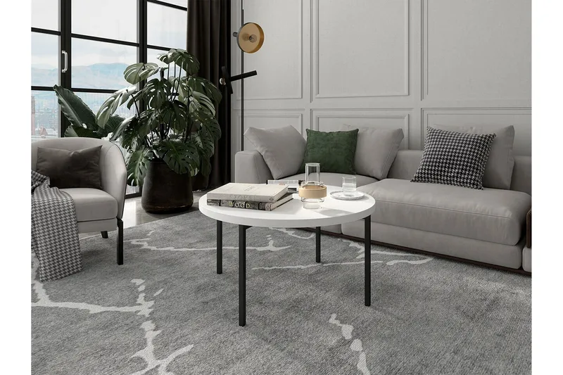 Staffin Soffbord White - Huonekalut - Pöytä & ruokailuryhmä - Sohvapöytä