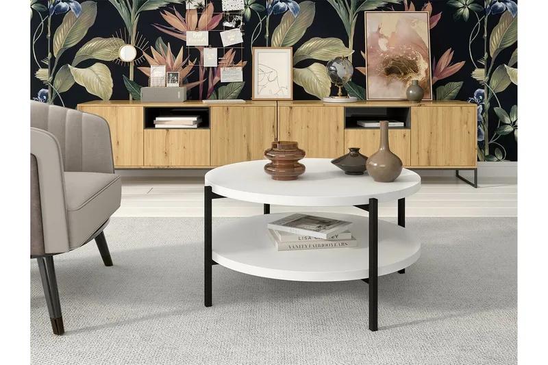 Staffin Soffbord White - Huonekalut - Pöytä & ruokailuryhmä - Sohvapöytä