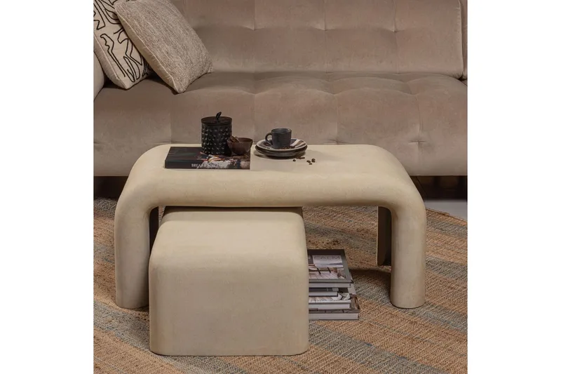 Sohvapöytä Stani 2 kpl - Huonekalut - Pöytä & ruokailuryhmä - Apupöytä & sivupöytä - Sarjapöytä