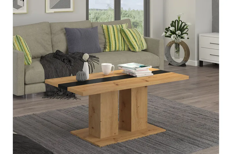 Tallow Soffbord 60 cm Black - Huonekalut - Pöytä & ruokailuryhmä - Sohvapöytä