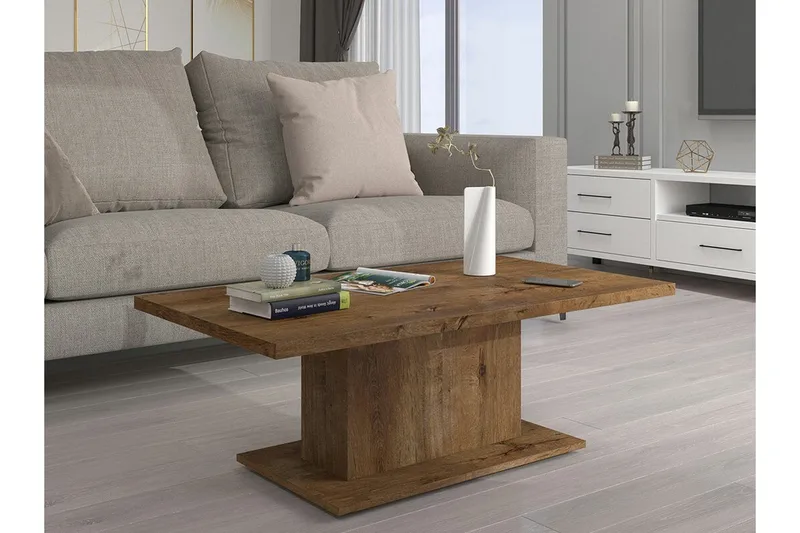 Tallow Soffbord 60 cm NO_BRAND Brown - Huonekalut - Pöytä & ruokailuryhmä - Sohvapöytä