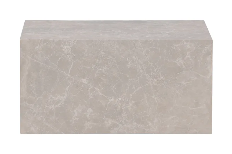 Travertin Sohvapöytä York 80x60x40 cm, Beige