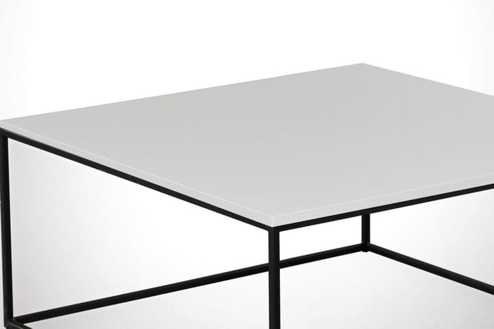 Sohvapöytä Ubbeboda 75 cm - Valkoinen - Sohvapöytä