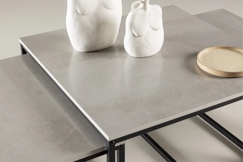 Sohvapöytä Venture Home Solna-sohvapöytä Harmaa - Huonekalut - Pöytä & ruokailuryhmä - Sohvapöytä