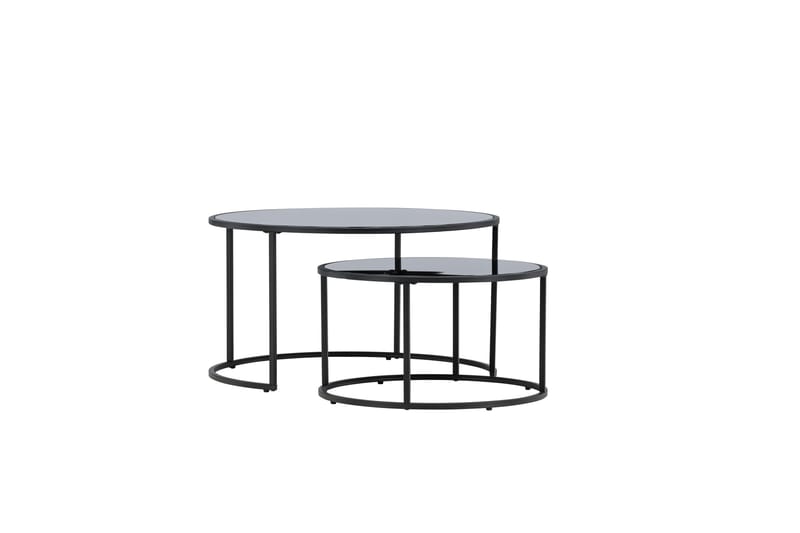 Sohvapöytä Venture Home Twinte-sohvapöytä Musta - Huonekalut - Pöytä & ruokailuryhmä - Sohvapöytä