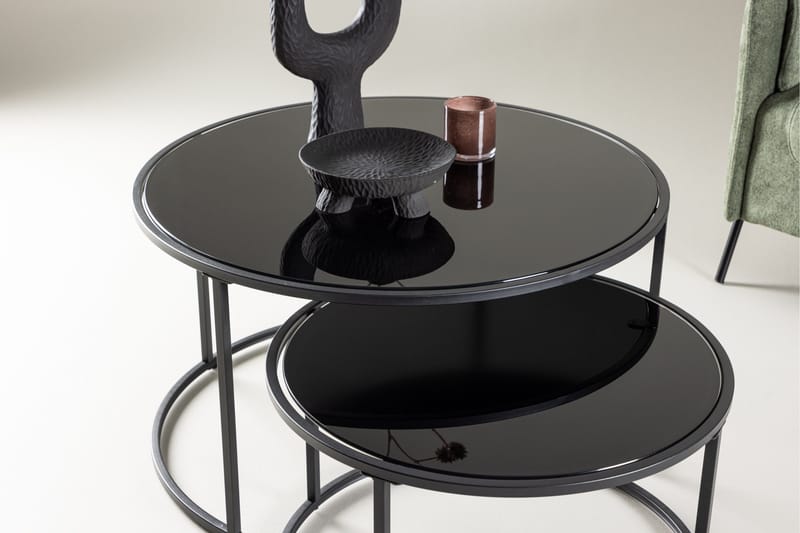 Sohvapöytä Venture Home Twinte-sohvapöytä Musta - Huonekalut - Pöytä & ruokailuryhmä - Sohvapöytä