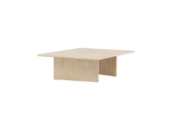 Sohvapöytä VIND Skagen 100x120 cm Beige - Huonekalut - Pöytä & ruokailuryhmä - Sohvapöytä