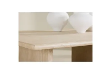 Sohvapöytä VIND Skagen 100x120 cm Beige - Huonekalut - Pöytä & ruokailuryhmä - Sohvapöytä