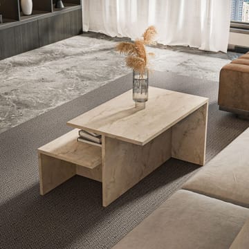 Vumira Sarjapöytä 2 osaa 72 cm - travertiini - Huonekalut - Pöytä & ruokailuryhmä - Sohvapöytä - Arkkupöytä
