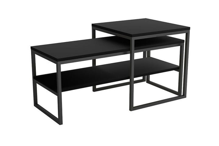Sohvapöytä Wardner 50 cm - Musta - Sohvapöytä