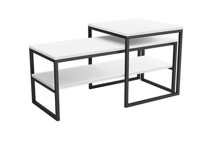 Sohvapöytä Wardner 50 cm - Valkoinen - Sohvapöytä