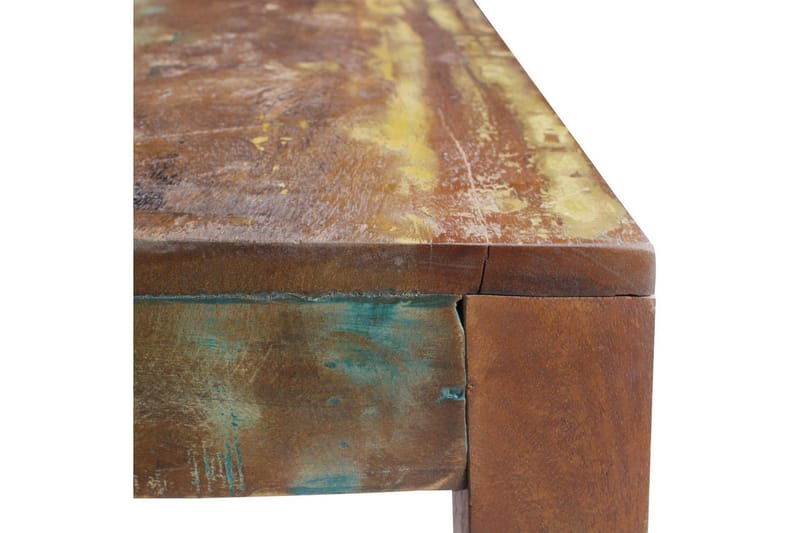 Sohvapöytä Wohnling Kolkutta kierrätetty käsintehty massiivipuu maalaismainen ilme - Huonekalut - Pöytä & ruokailuryhmä - Sohvapöytä