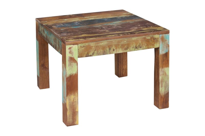 Sohvapöytä Wohnling Kolkutta kierrätetty käsintehty massiivipuu maalaismainen ilme - Huonekalut - Pöytä & ruokailuryhmä - Sohvapöytä