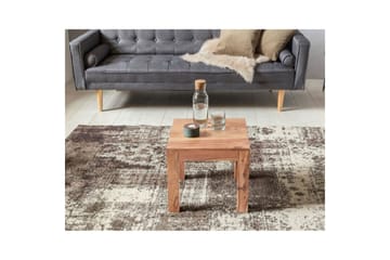 Sohvapöytä Wohnling Massiivipuu Maalaistalo Klassinen Käsintehty 45x45 cm, Akaasia - 45x45 cm, Akaasia - Huonekalut - Pöytä & ruokailuryhmä - Sohvapöytä