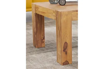 Sohvapöytä Wohnling Massiivipuu Maalaistalo Klassinen Käsintehty 60x60 cm, Akaasia - 60x60 cm, Akaasia - Huonekalut - Pöytä & ruokailuryhmä - Sohvapöytä