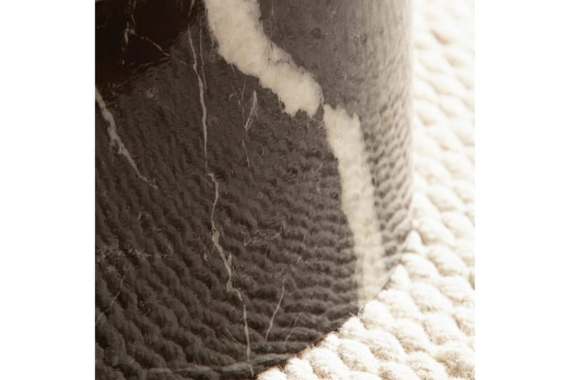 Sohvapöytä Wohnling MONOBLOC pyöreä 60 cm, moderni tyyli Musta marmori - Musta marmori - Huonekalut - Pöytä & ruokailuryhmä - Sohvapöytä