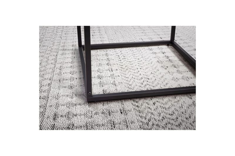 Sohvapöytä Wohnling Neliö lasi 58 cm klassinen metallikehys moderni - Huonekalut - Pöytä & ruokailuryhmä - Sohvapöytä