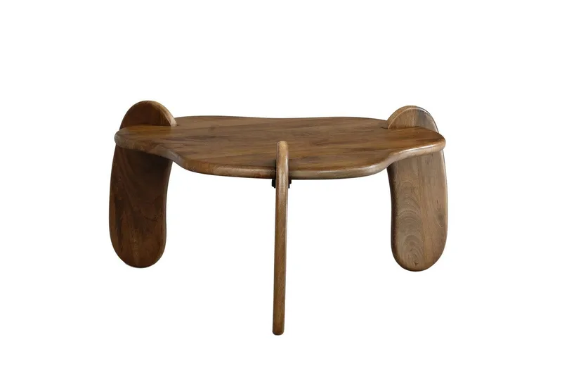 Sohvapöytä Wohnling Täyspuinen mango 78 cm orgaaninen optiikka moderni, undefined