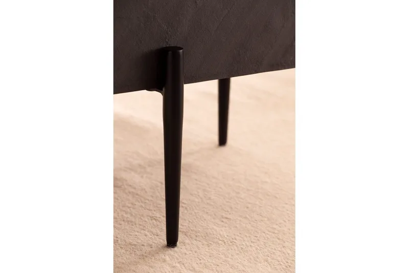 Sohvapöytä Wohnling Täyspuinen neliön muotoinen moderni kivijäljitelmä moderni - Huonekalut - Pöytä & ruokailuryhmä - Sohvapöytä