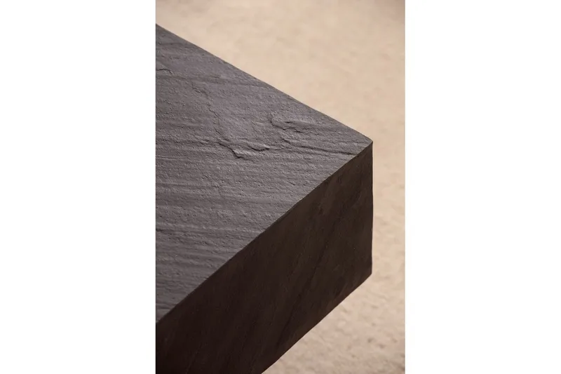 Sohvapöytä Wohnling Täyspuinen neliön muotoinen moderni kivijäljitelmä moderni - Huonekalut - Pöytä & ruokailuryhmä - Sohvapöytä