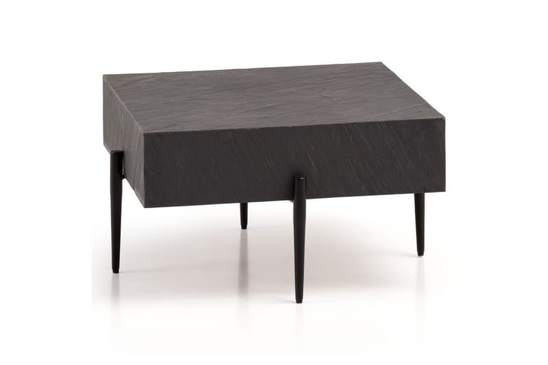 Sohvapöytä Wohnling Täyspuinen neliön muotoinen moderni kivijäljitelmä moderni, undefined