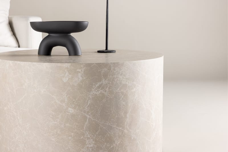 York Sohvapöytä 80 cm - Beige - Huonekalut - Pöytä & ruokailuryhmä - Sohvapöytä