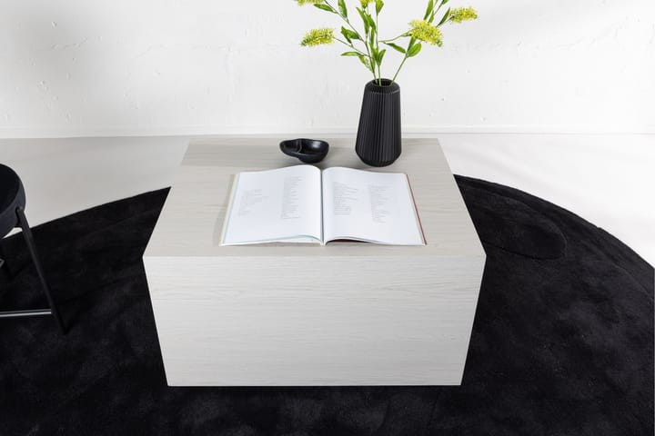 York Sohvapöytä 80x60 cm Valkopesu - Venture Home - Sohvapöytä