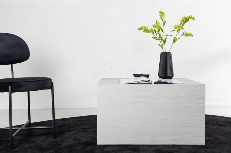 York Sohvapöytä 80x60 cm - Whitewash - Huonekalut - Pöytä & ruokailuryhmä - Sohvapöytä