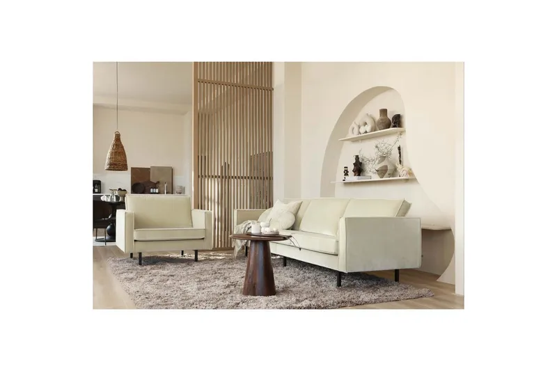 Sohvapöytä Posture - Pähkinäpuu, 51x60x53 cm - Huonekalut - Pöytä & ruokailuryhmä - Sohvapöytä