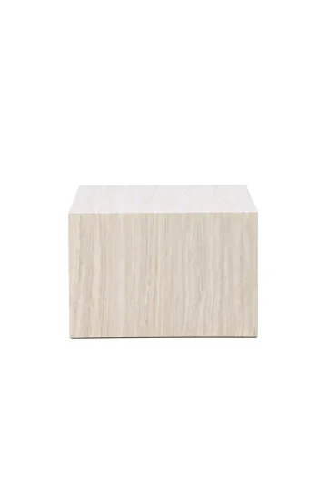 Sohvapöytä Peach York sohvapöytä 40x60x80 cm – travertiinijäljitelmä Beige - Huonekalut - Pöytä & ruokailuryhmä - Sohvapöytä