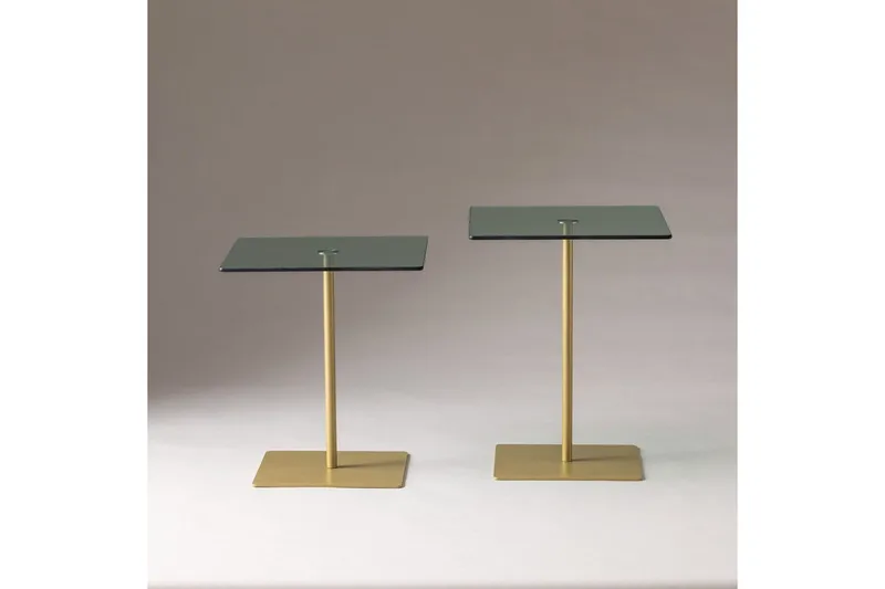 Sohvapöytäsarja Challur Kulta / Vihreä - Kulta / Vihreä - Huonekalut - Pöytä & ruokailuryhmä - Apupöytä & sivupöytä - Sarjapöytä