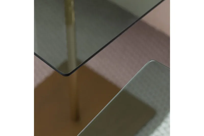 Sohvapöytäsarja Challur Kulta / Vihreä - Kulta / Vihreä - Huonekalut - Pöytä & ruokailuryhmä - Apupöytä & sivupöytä - Sarjapöytä