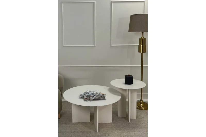 Sohvapöytäsarja Glenure Kerma - Kerma - Huonekalut - Pöytä & ruokailuryhmä - Apupöytä & sivupöytä - Sarjapöytä