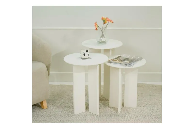 Sohvapöytäsarja Glenure Kerma - Kerma - Huonekalut - Pöytä & ruokailuryhmä - Apupöytä & sivupöytä - Sarjapöytä