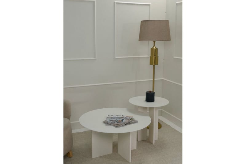 Sohvapöytäsarja Glenure Kerma - Kerma - Huonekalut - Pöytä & ruokailuryhmä - Apupöytä & sivupöytä - Sarjapöytä