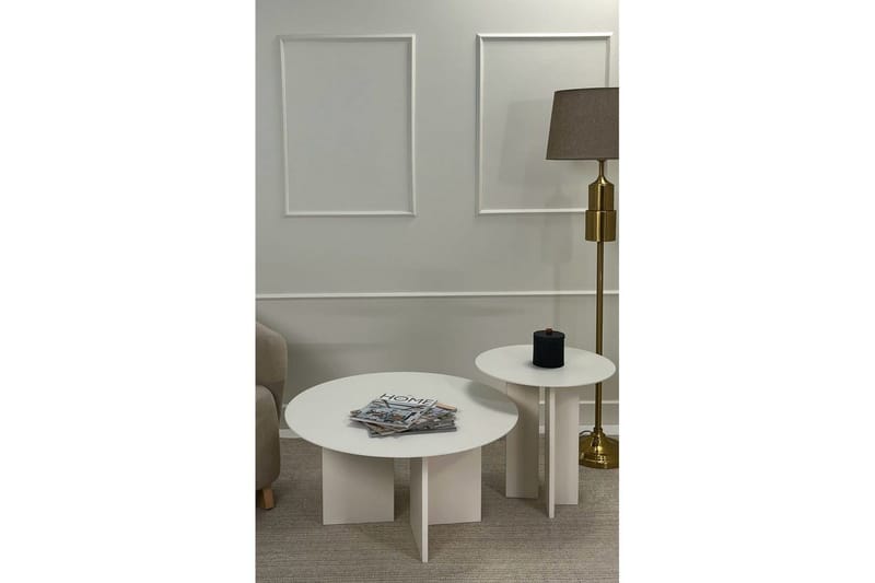 Sohvapöytäsarja Glenure Kerma - Kerma - Huonekalut - Pöytä & ruokailuryhmä - Apupöytä & sivupöytä - Sarjapöytä