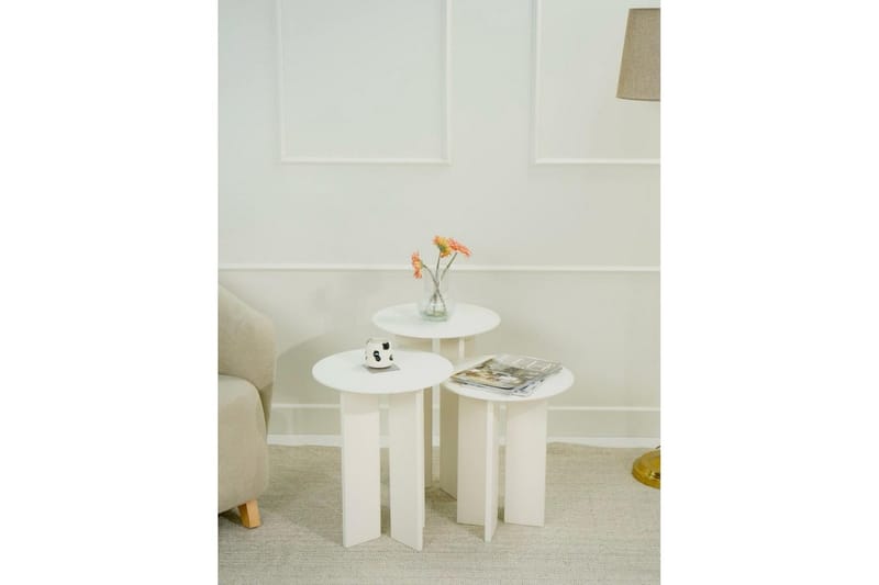 Sohvapöytäsarja Glenure Kerma - Kerma - Huonekalut - Pöytä & ruokailuryhmä - Apupöytä & sivupöytä - Sarjapöytä