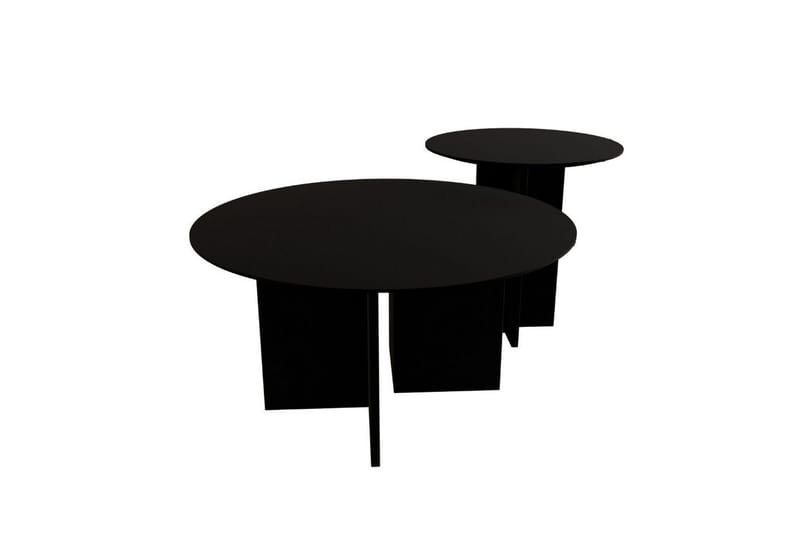 Sohvapöytäsarja Glenure Musta, Musta