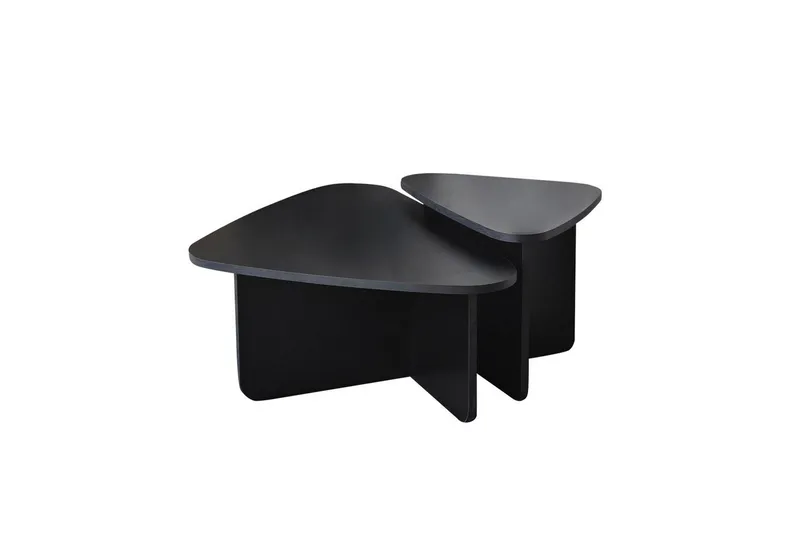 Sohvapöytäsarja Jewa Sarja Musta, Musta