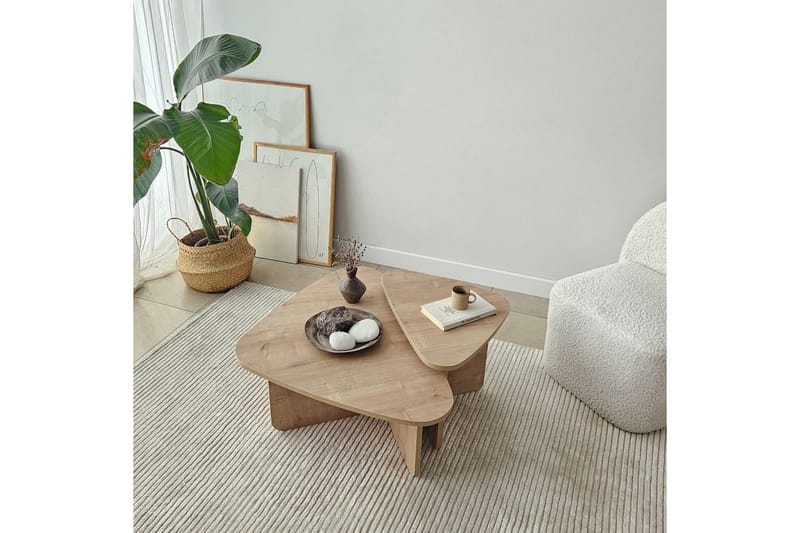 Sohvapöytäsarja Jewa Sarja Safidoniritammi - Safidoniritammi - Huonekalut - Pöytä & ruokailuryhmä - Apupöytä & sivupöytä - Sarjapöytä