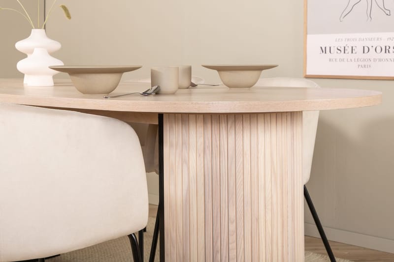 Soikea ruokailuryhmä Venture Home Bianca, Berit - Huonekalut - Pöytä & ruokailuryhmä - Ruokailuryhmä