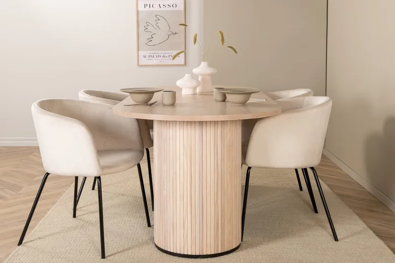 Soikea ruokailuryhmä Venture Home Bianca, Berit